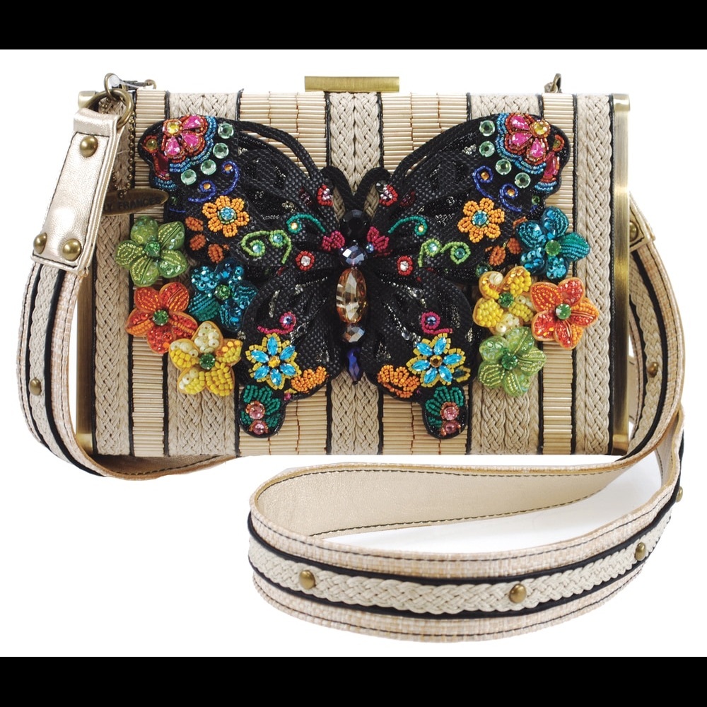 New Mary Frances Butterfly Fantasy crossbody
